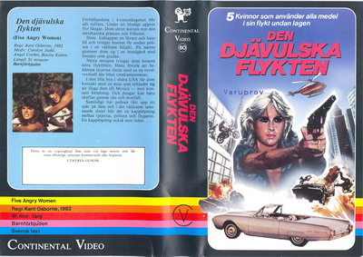 80 DEN DJÄVULSKA FLYKTEN (VHS)